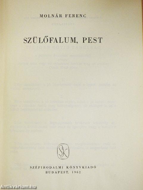 Szülőfalum, Pest