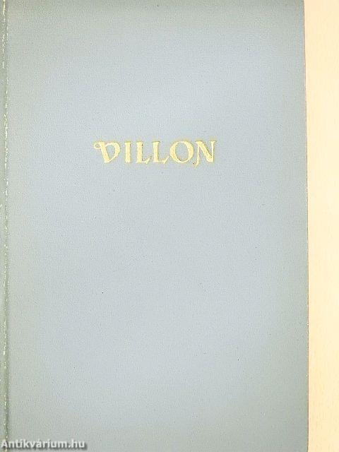 Francois Villon Nagy Testamentuma