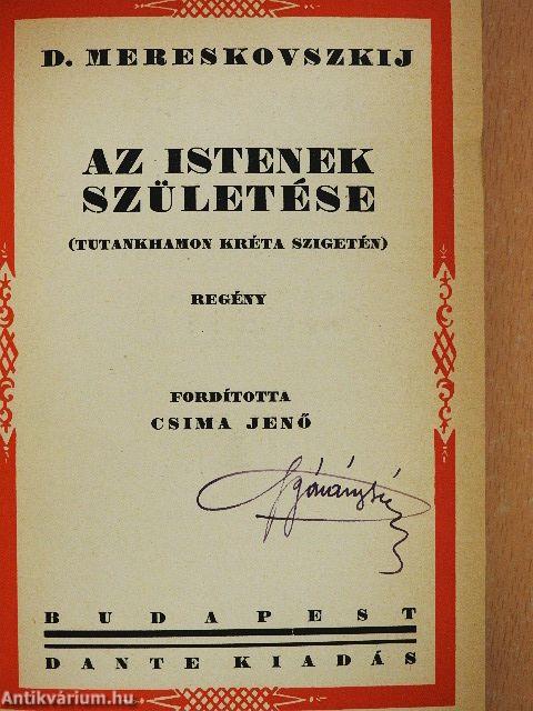 Az istenek születése