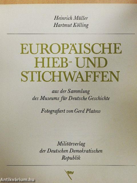 Europäische Hieb- und Stichwaffen