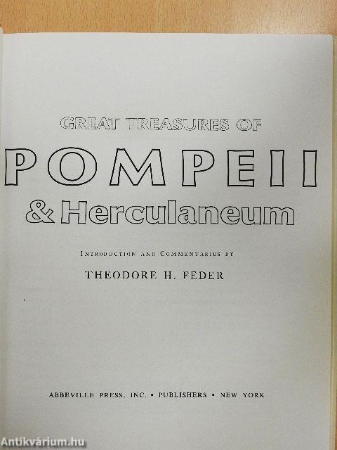 Great Treasures of Pompeii & Herculaneum