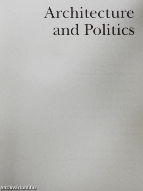 Architecture and Politics