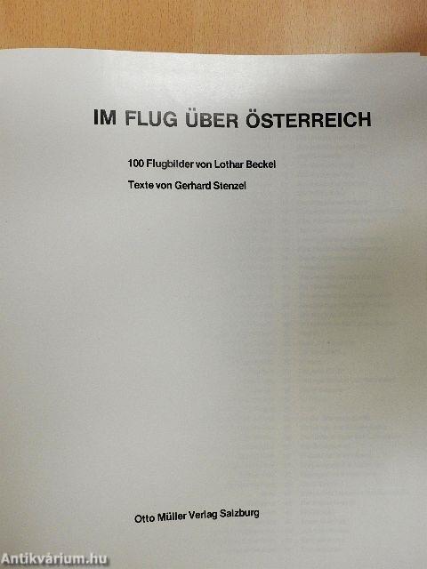 Im Flug über Österreich