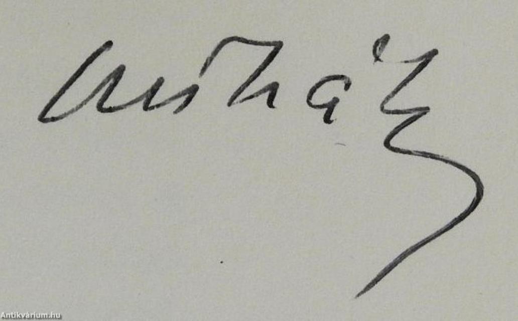 Ferdinandy Mihály füzetei IV/1. (dedikált példány)