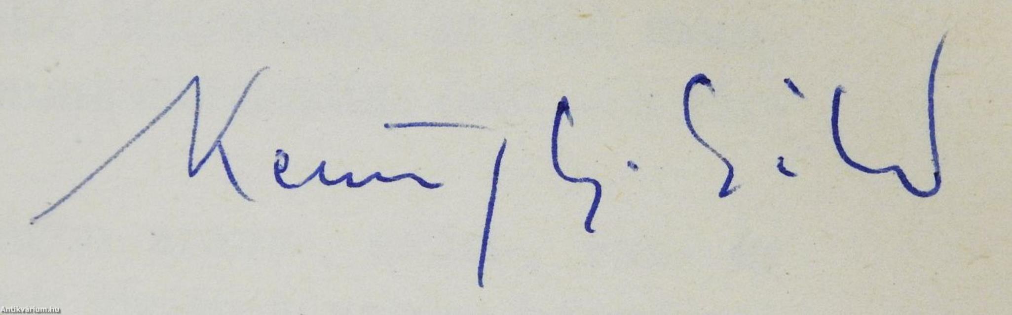 Kapcsolatok vonzásában (dedikált példány)