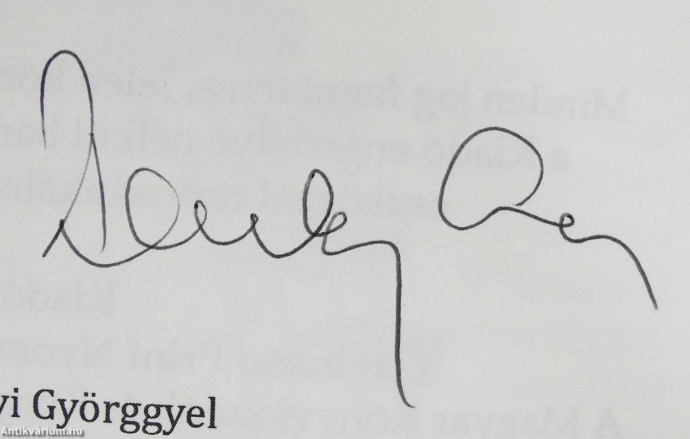 Szilágyi Györggyel az óriáskerék tetején (dedikált példány)