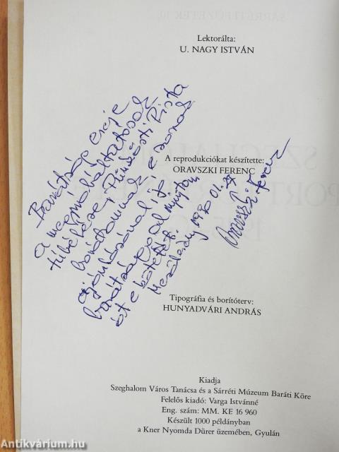 Szeghalom sporttörténete 1945-ig (dedikált példány)