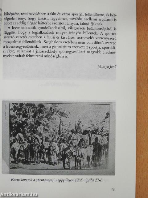 Szeghalom sporttörténete 1945-ig (dedikált példány)