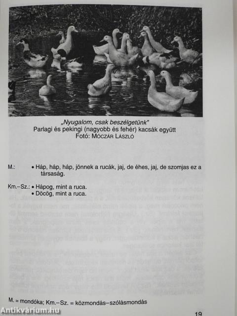 Háziállataink dicsérete (dedikált példány)