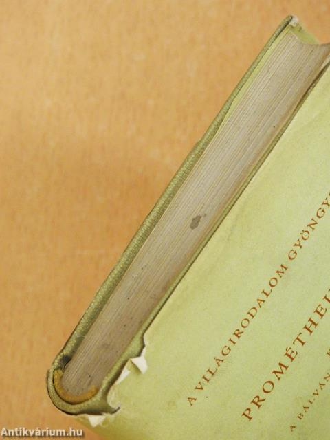 Prométheusz tüze (dedikált példány)
