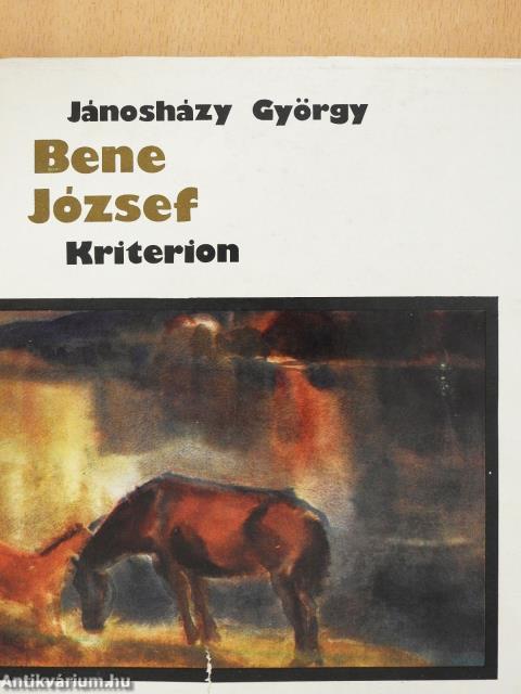 Bene József (dedikált példány)