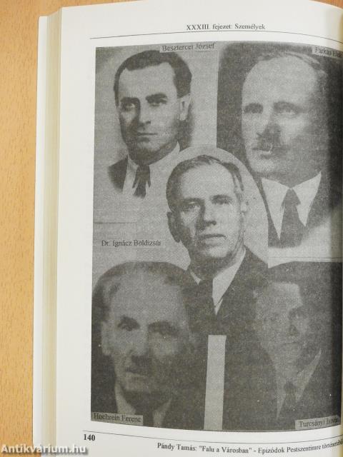 Falu a városban (aláírt példány)