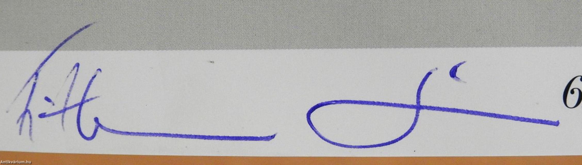 Meglelé borát - Duna Borrégió (többszörösen aláírt és dedikált példány)