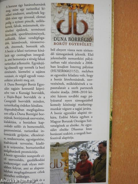 Meglelé borát - Duna Borrégió (többszörösen aláírt és dedikált példány)