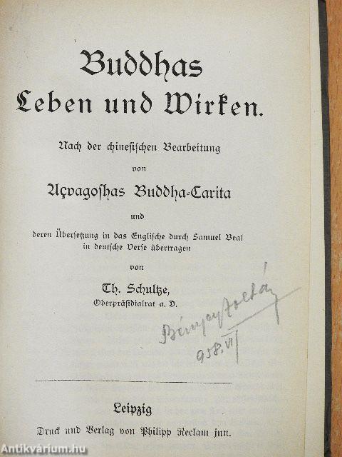 Buddhas Leben und Wirken (gótbetűs)