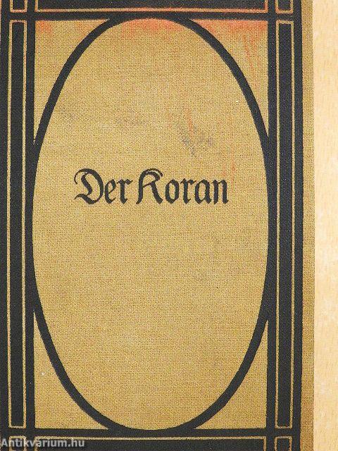 Der Koran (gótbetűs)