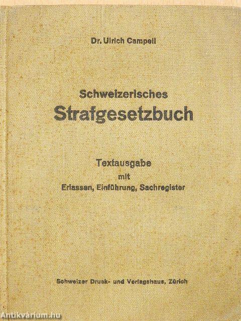 Schweizerisches Strafgesetzbuch