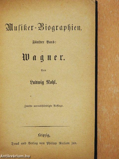 Musiker-Biographien V-VII. (gótbetűs)