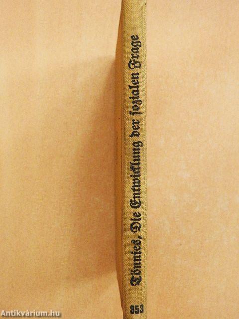 Die Entwicklung der sozialen Frage (gótbetűs)