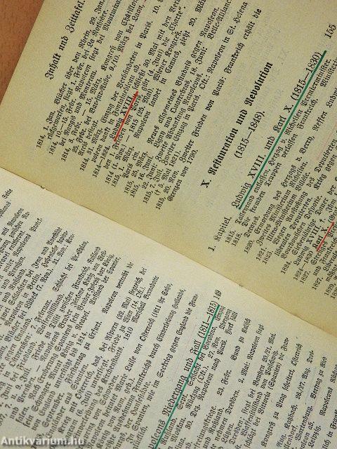 Französische Geschichte (gótbetűs)