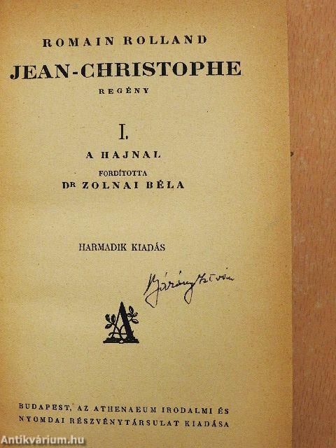 Jean-Christophe I-X.