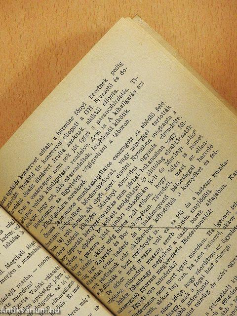 A bori halálút regénye