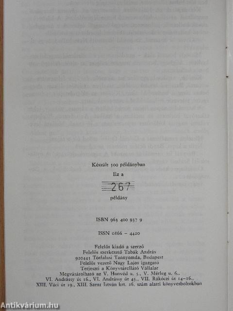 Sarkamban a halál (aláírt, számozott példány)