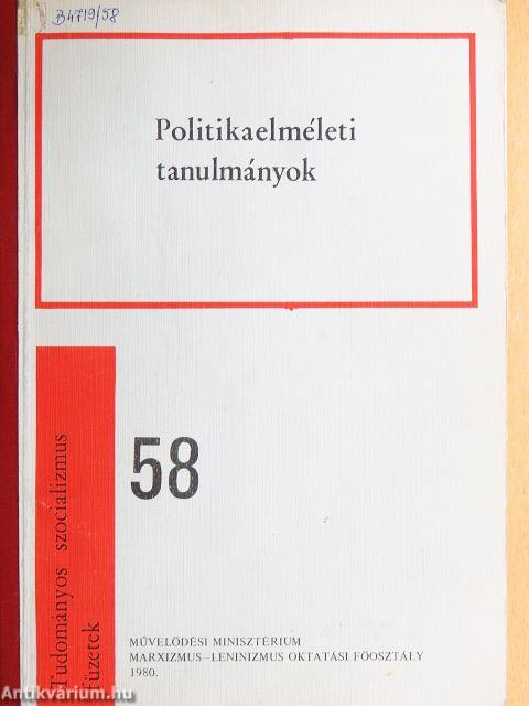 Politikaelméleti tanulmányok