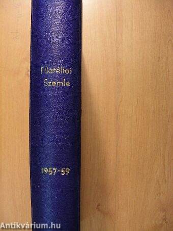 Filatéliai Szemle 1957. (nem teljes évfolyam)/1958-1959. január-december