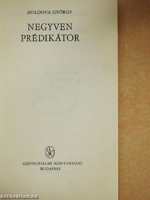 Negyven prédikátor