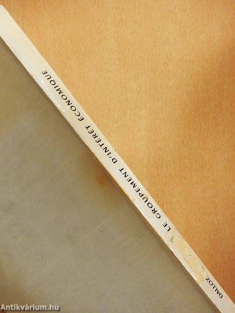 Le groupement d'intéret économique