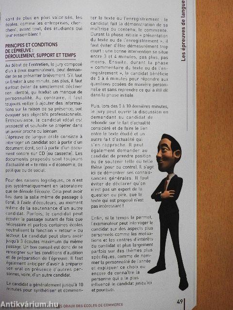 Réussir les Oraux des Écoles de Commerce