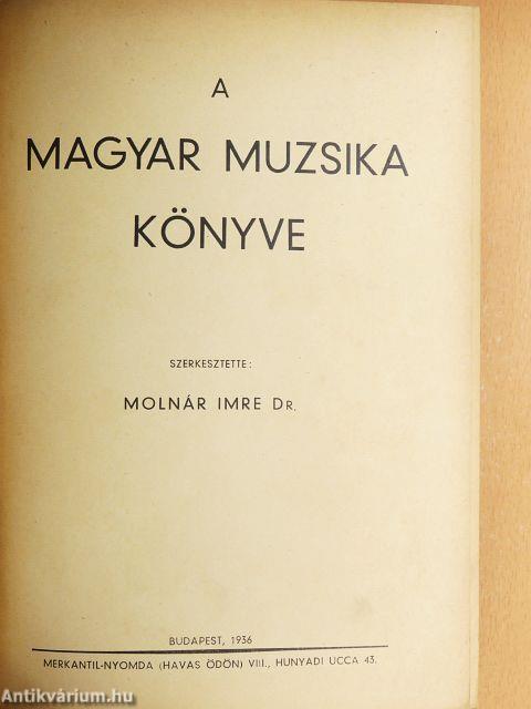 A magyar muzsika könyve