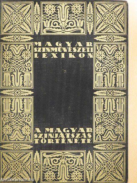 Színművészeti lexikon II. (töredék)