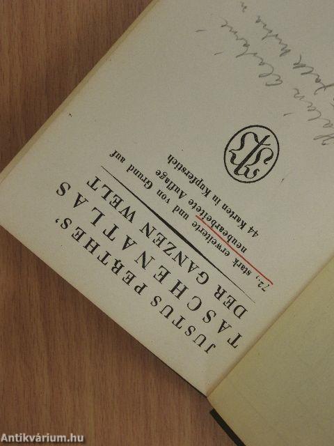 Justus Perthes' Taschenatlas der ganzen Welt