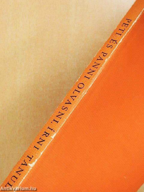 Peti és Panni olvasni, írni tanul