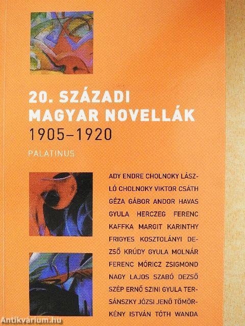 20. századi magyar novellák 1905-1920