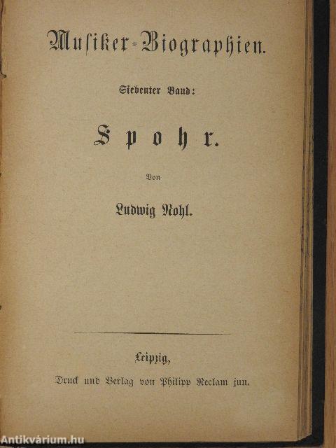 Musiker-Biographien V-VII. (gótbetűs)