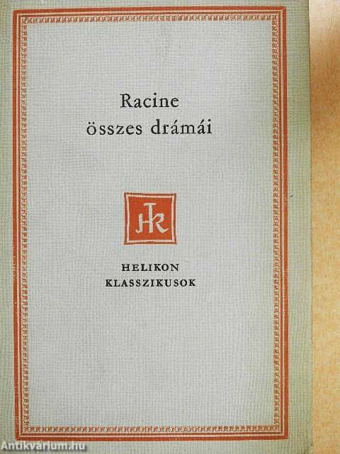 Jean Racine összes drámái