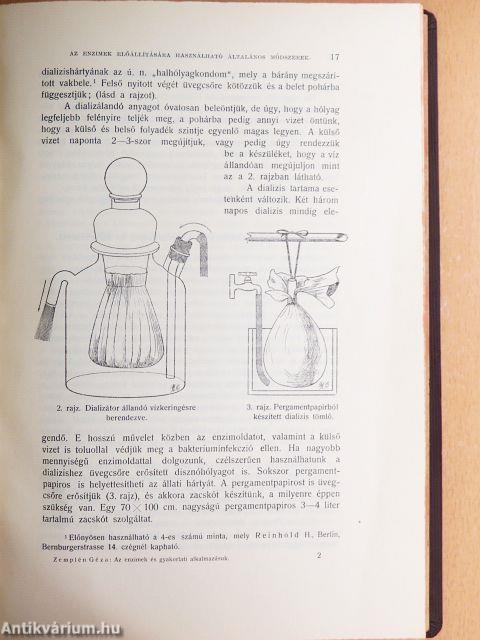 Az enzimek és gyakorlati alkalmazásuk