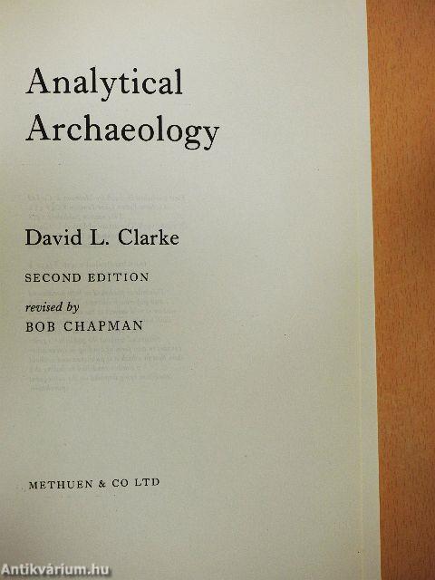 Analytical Archaeology