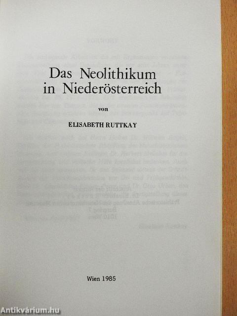 Das Neolithikum in Niederösterreich