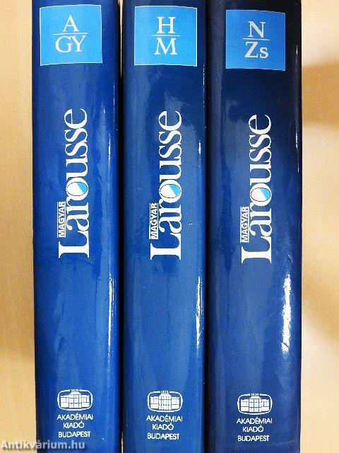 Magyar Larousse Enciklopédia 1-3.