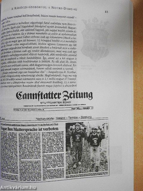 Erdélyért Budapesttől Párizsig