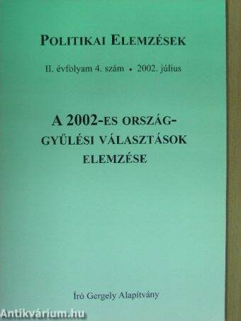 Politikai Elemzések 2002. július