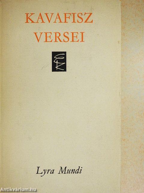 Kavafisz versei
