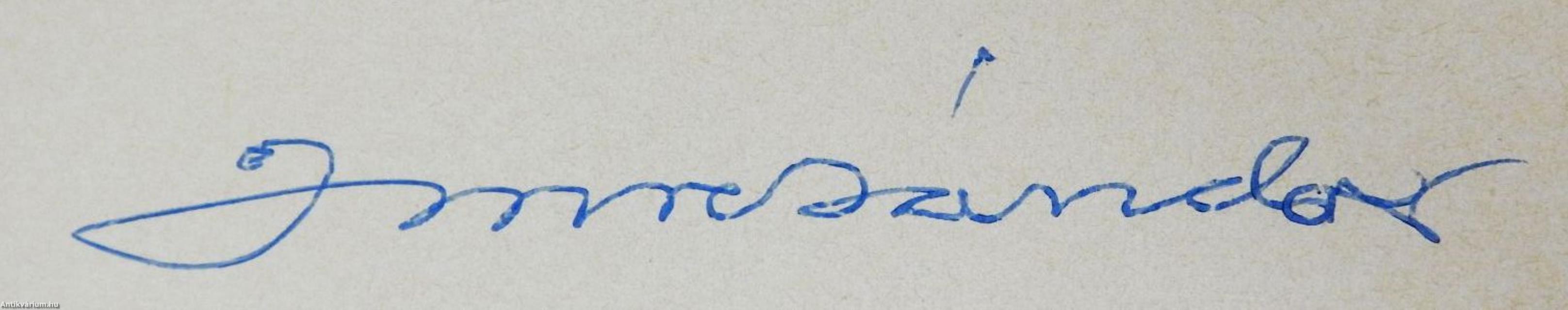 Vásárhelyi tanulmányok IV. 1944-1974 (dedikált példány)