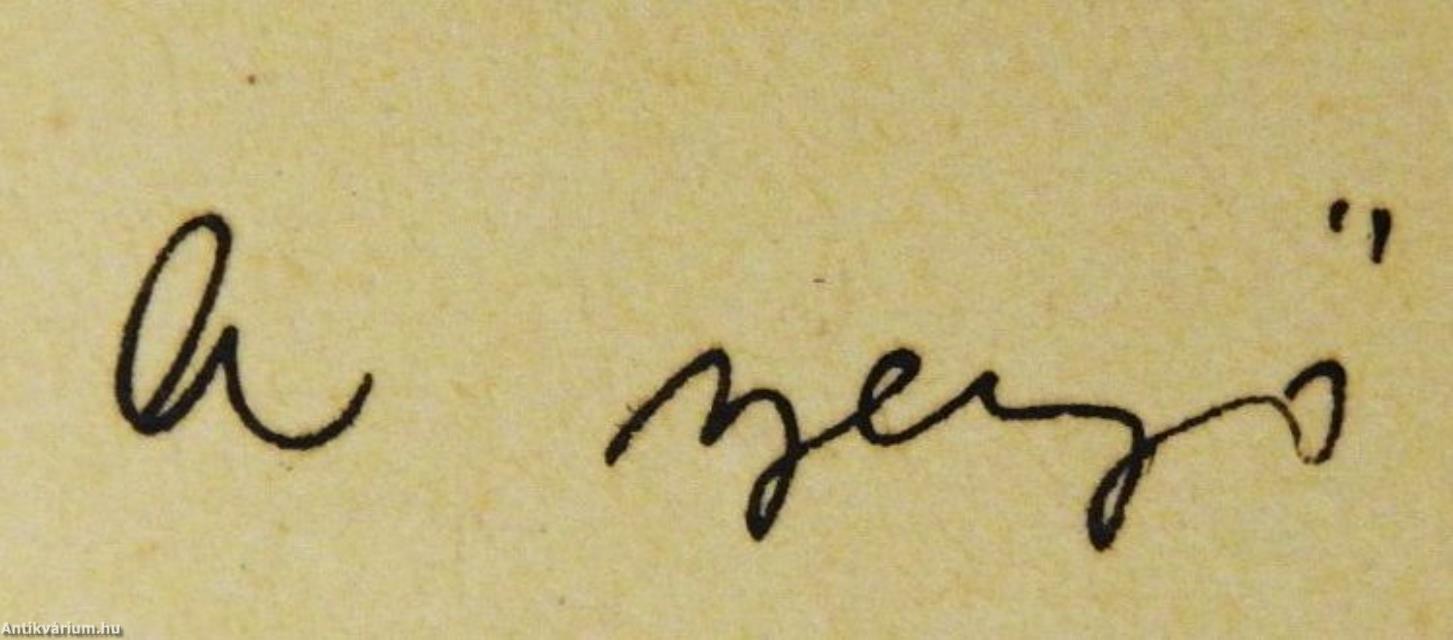 Molnár József (dedikált példány)