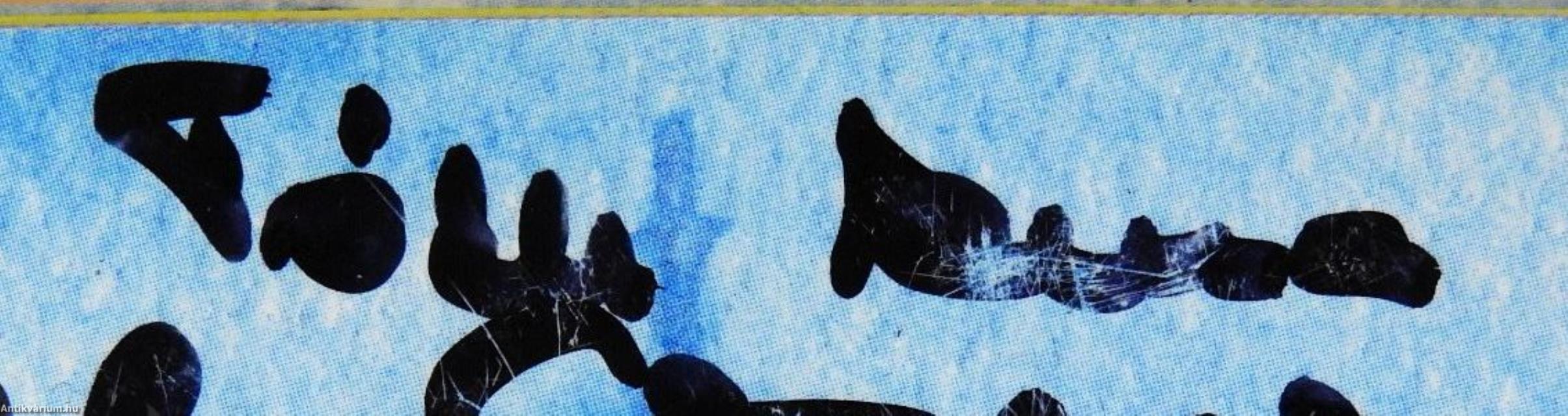 Különös karácsony (kétszeresen dedikált példány)