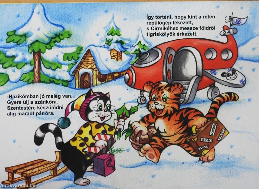 Különös karácsony (kétszeresen dedikált példány)